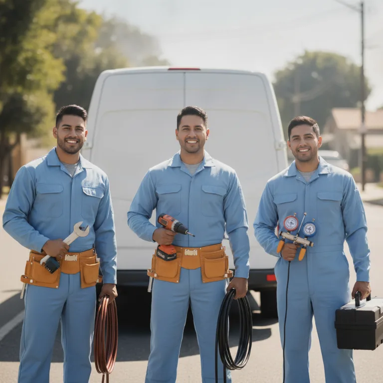Instalador de Bomba de Calor equipe em Bento Goncalves